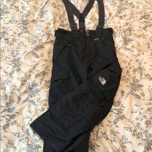 The North Face Hyvent snow pants with suspenders